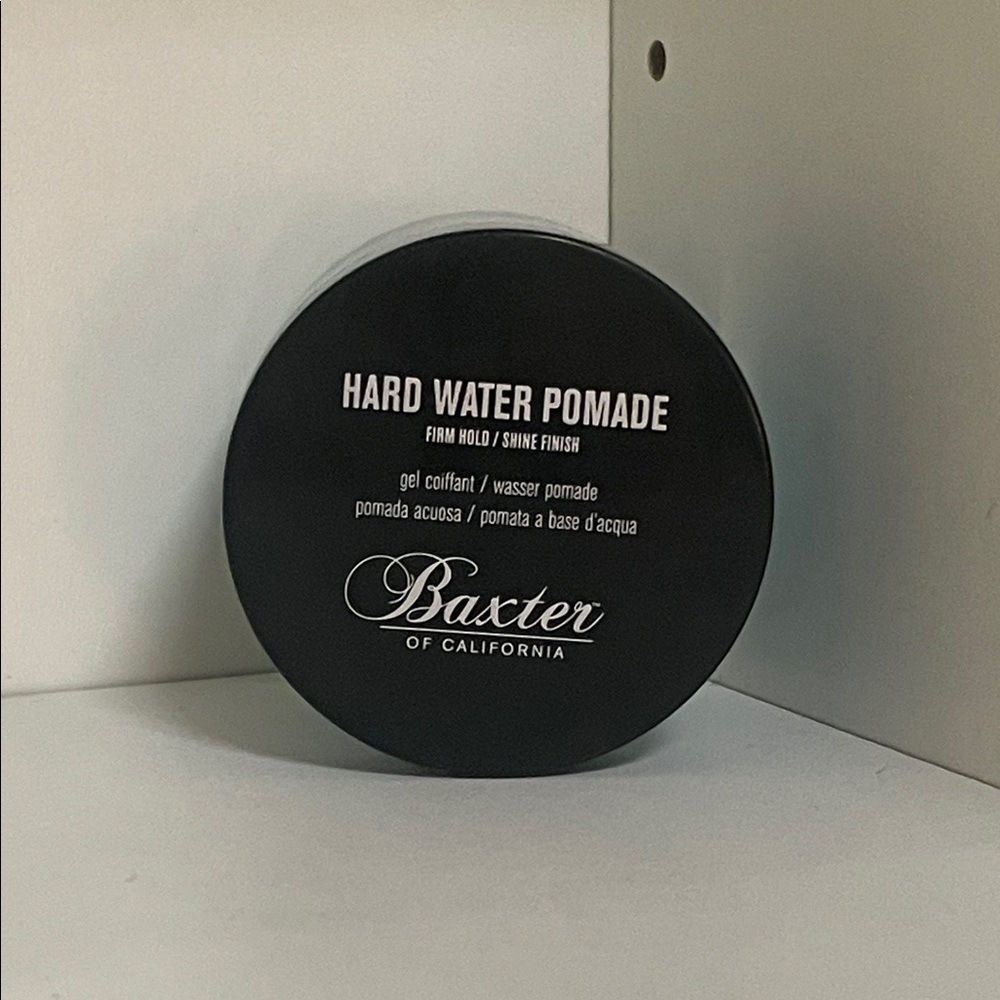 Black Hard Water Pomade